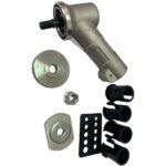 Coppia Conica Decespugliatore Universale, Asta 24- 25- 25.4- 26- 28 mm-Con Inserto-Testina-Made In Italy