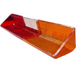 Coppia Gemma Rodovetro Sinistro e Destro SX+DX Fanale Posteriore Trattore Fiat, Agrifull Serie 46, 66, 70, 80, 90, 93, 94, A100DT, Riferimento 9929834, 9929835, 305 mm x 62 mm