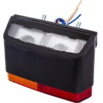 Coppia Fanali Anteriori e Posteriori DX+SX 140x55 Trattore Fiat Serie Oro-Kit Fari