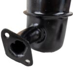 Marmitta Silenziatore Lombardini IM300-350-Altezza 152 mm-Interasse 48 mm-Riferimento Originale 5460.522