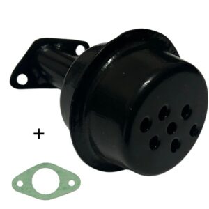 Marmitta Silenziatore Acme AL 215-290-330-Altezza 120 mm-Interasse 47 mm-Riferimento Originale 526.156