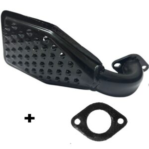 Marmitta Silenziatore Acme VT 88-94-Lunghezza 290 mm-Interasse 60 mm-Riferimento Originale 526.104-BCS