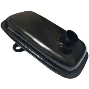 Marmitta Silenziatore Lombardini LDA450-LDA510-Altezza 120 mm-Interasse 52 mm-Riferimento Originale 5460.090