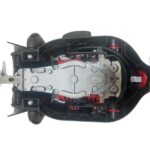 Tagliasiepe Sandrigarden SG-2540-0.8 Kw-25.4 cc-6.2 Kg-Lama 55 Cm-Impugnatura Girevole