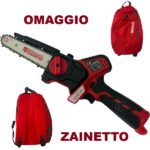 Potatore Troncarami Sandrigarden SG-TR 1600-2 Batterie 16.8V 2 Ah-Motore Brushless-Barra 152 mm-Pompa Olio Automatica