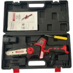 Potatore Troncarami Sandrigarden SG-TR 1600-2 Batterie 16.8V 2 Ah-Motore Brushless-Barra 152 mm-Pompa Olio Automatica