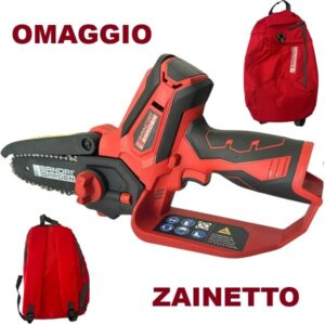 Potatore Troncarami Sandrigarden SG-TR20-Batterie 12V 2 Ah-Omaggio-Barra 158 mm