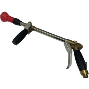 Lancia Mitra Con Testina Turbo-ARAG- 15/60 Bar-Ugello a Rosa-Per Irrorazione-1.7 Kg