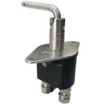 Staccabatteria Manuale Con Leva Estraibile, 250A, Acciao, Interruttore, Trattore, Camion, Max 24V