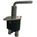 Staccabatteria Manuale Con Leva Estraibile, 250A, Acciao, Interruttore, Trattore, Camion, Max 24V