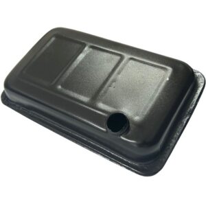 Marmitta Silenziatore Minarelli I 125, I 190-Lunghezza 130 mm-Interasse 53mm-Benassi