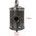 Marmitta Silenziatore JLO 101, 152-Lunghezza 173 mm-Interasse 57mm-Beta B210-Brumi