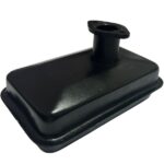 Marmitta Silenziatore CM80, CM90-Lunghezza 120 mm-Interasse 45 mm-Motopompa-Scarico