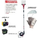 Abbacchiatore Olive SANDRIGARDEN SG-SQ 12V-5.5 Kg, Scuotitore, Scuotiive, Kit Completo Batteria e Caricabatteria e Omaggi
