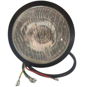 Gruppo Ottico Fanale, Faro Trattore Fiat Serie Oro 540, 640, 605C-Riferimento 9927778, Lampada Inclusa