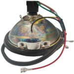 Gruppo Ottico Fanale, Faro Trattore Fiat Serie Oro 540, 640, 605C-Riferimento 9927778, Lampada Inclusa