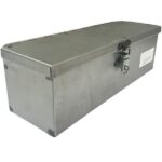 Cassetta Porta Attrezzi In Lamiera, Piegata e Saldata, Per Trattore, Muletti, Escavatore 300 mm x 90 mm x 95 mm