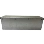 Cassetta Porta Attrezzi In Lamiera, Piegata e Saldata, Per Trattore, Muletti, Escavatore 300 mm x 90 mm x 95 mm