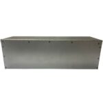 Cassetta Porta Attrezzi In Lamiera, Piegata e Saldata, Per Trattore, Muletti, Escavatore 420 mm x 130 mm x 130 mm