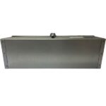 Cassetta Porta Attrezzi In Lamiera, Piegata e Saldata, Per Trattore, Muletti, Escavatore 420 mm x 130 mm x 130 mm