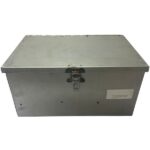 Cassetta Porta Attrezzi In Lamiera, Piegata e Saldata, Per Trattore, Muletti, Escavatore 300 mm x 200 mm x 150 mm