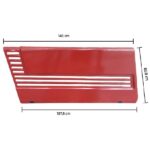 Pannello Cofano Laterale Sinistro Trattore Fiat 100-90, 110-90, Riferimento 5152265
