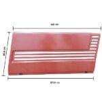 Coppia Pannelli Cofano Laterali DX+SX Trattore Fiat 100-90, 110-90, Riferimento 5152265, 5152261