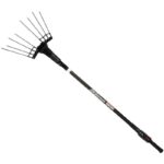 Abbacchiatore Olive Zanon KARBONIUM X LIGHT AL300/KXL, 2.7 Kg, Asta Telescopica da 210 Mt a 340 Mt, Kit Batterie Cordless