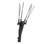 Abbacchiatore Olive Zanon KARBONIUM X LIGHT AL300/KXL, 2.7 Kg, Asta Telescopica da 210 Mt a 340 Mt, Kit Batterie Cordless