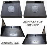 Coppia Paraspruzzi SX+DX Trattore Fiat 160-90, 180-90, Riparo, 200 mm x 175 mm, Riferimento 5172542, 5172543, CNH Original