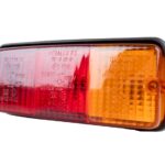 Kit Luci Trattore Anteriore Posteriore Alogene-Cavo 4m-7 Poli-Con Lampadine-AMA