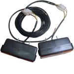 Kit Luci Posteriore Alogene -Cavo 7,5M+2,5M-Spina 7 Poli-Blister-AMA