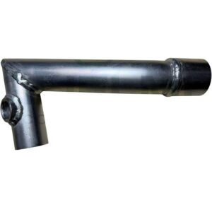 Tubo Acqua In Ferro Con Porta Rubinetto Trattore Fiat 411C, 415 Al 1300, Riferimento 4580705, 8825941, Ø 35 mm