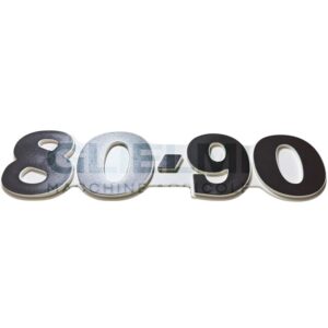 Stemma Logo Scritta Cofano Trattore Fiat 80-90, 80-90 DT, Riferimento 5132089 CNH Original