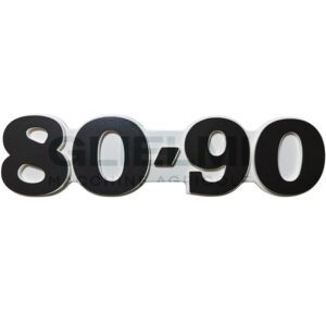 Stemma Logo Scritta Cofano Trattore Fiat 80-90, 80-90 DT, Riferimento 5132089 CNH Original