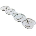 Stemma Logo Scritta Cofano Trattore Fiat 80-90, 80-90 DT, Riferimento 5132089 CNH Original