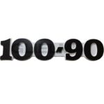 Stemma Logo Scritta Cofano Trattore Fiat 100-90, 100-90 DT, Riferimento 5132099 CNH Original