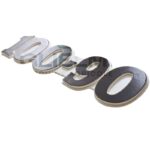 Stemma Logo Scritta Cofano Trattore Fiat 100-90, 100-90 DT, Riferimento 5132099 CNH Original