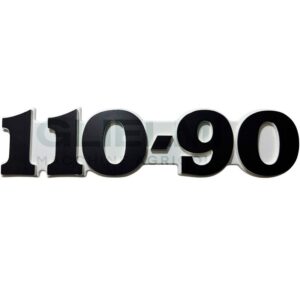 Stemma Logo Scritta Cofano Trattore Fiat 110-90, 110-90 DT, Riferimento 5142441 CNH Original