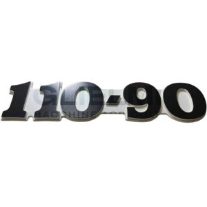 Stemma Logo Scritta Cofano Trattore Fiat 110-90, 110-90 DT, Riferimento 5142441 CNH Original