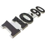 Stemma Logo Scritta Cofano Trattore Fiat 110-90, 110-90 DT, Riferimento 5142441 CNH Original