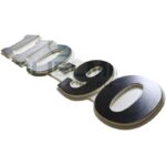 Stemma Logo Scritta Cofano Trattore Fiat 110-90, 110-90 DT, Riferimento 5142441 CNH Original