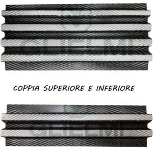Coppia Griglie Superiore e Inferiore Trattore Fiat Serie 55, 80, 90, TK, Riferimento 5175977, 5175978