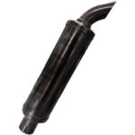 Marmitta Trattore Landini Ø 55 mm Tipo Corto Altezza Cofano 510 mm – Silenziatore Compatibile Serie 00, 30, 50, Cingolati, 6500, 7830, C6500, Riferimento 894291M2