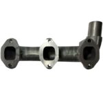 Collettore Scarico Trattore Fiat 580, 580 DT, 55-90, 55-90 DT, 60-90, 60-90 DT, Riferimento 4721811, 3 Guarnizioni