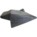 Paraspruzzi Destro Trattore Fiat Serie 80, 88, 90, 93, 94, 780, 65-88, 80-90, 82-93, Riferimento 5172105, Misure 47 cm x 37 cm