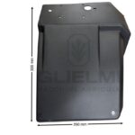 Coppia Paraspruzzi SX+DX Trattore Fiat Serie 66, 76, 86, 70-66 F, 70-76 V, 82-86 LP, Riferimento 44906519, 44906521, 335x290 mm