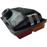 Fanale Posteriore Destro Trattore Same, Lamborghini, Hurlimann Buffalo, R1056, H480, Riferimento 2.8019.490.0-188 mm x 140 mm, COBO