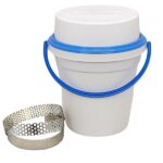 Molino Elettrico Golia 4 V-Novital-750 W-1 Hp-230V-13 Kg-Macinapane-Mais-Segale