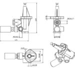 Pompa Gasolio Trattore Same-Lamborghini Serie Dorado, Explorer-Riferimento 2.4519.330.0-Adattabile